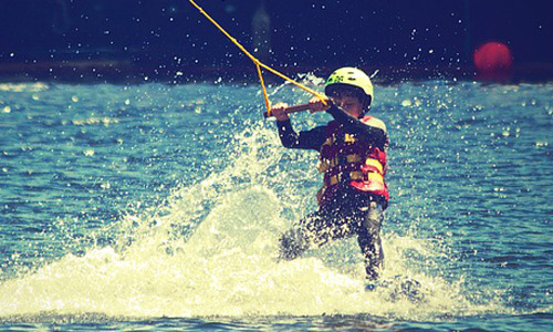 Sci Nautico sul Lago